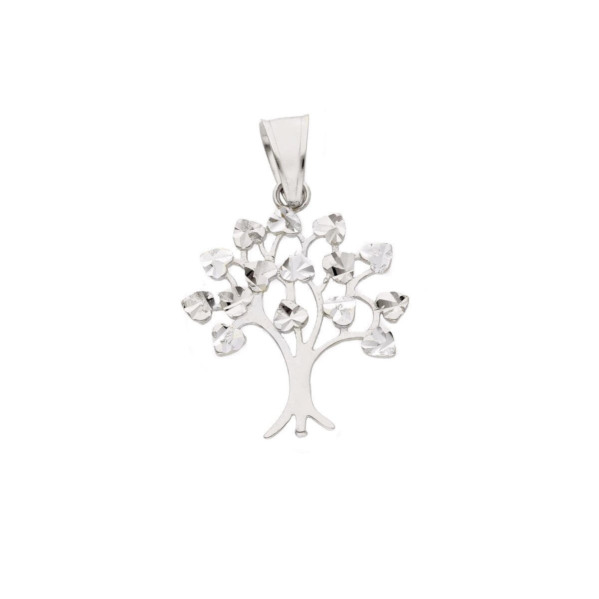 Ciondolo Albero della Vita in Oro 18k Bianco o Bicolore - Gioielli Pavan