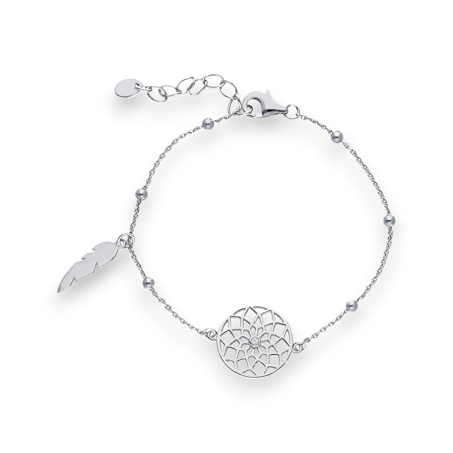 Bracciale Bracciale in argento acchiappasogni con zirconi - Gioielli Pavan