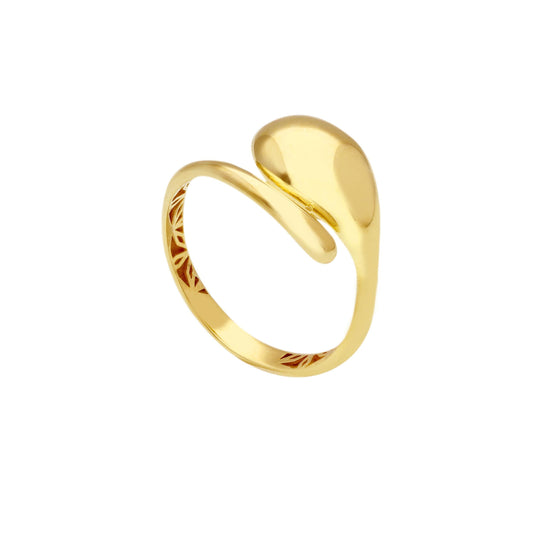 Anello Anello in oro fascia design geometrico - Gioielli Pavan