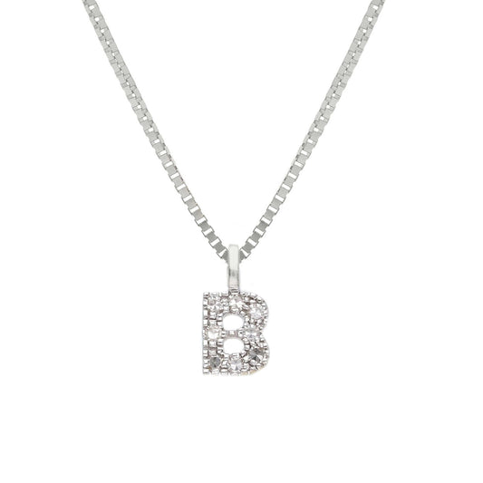 Girocollo Girocollo in oro con iniziale con diamanti - Articolo con varianti - Gioielli Pavan