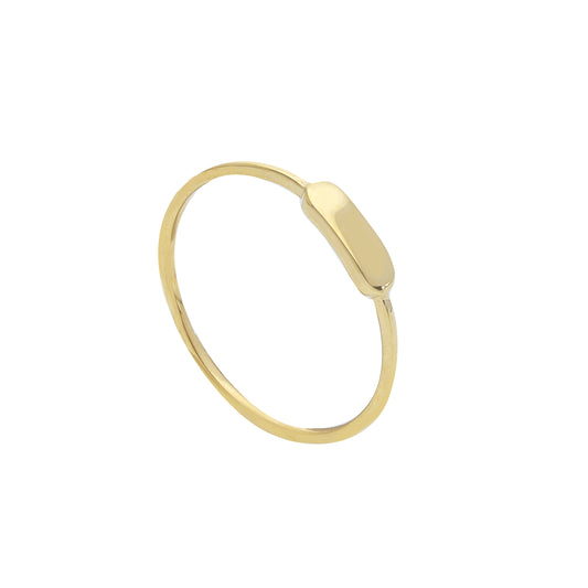 Anello Anello in oro geometrico essential - Gioielli Pavan