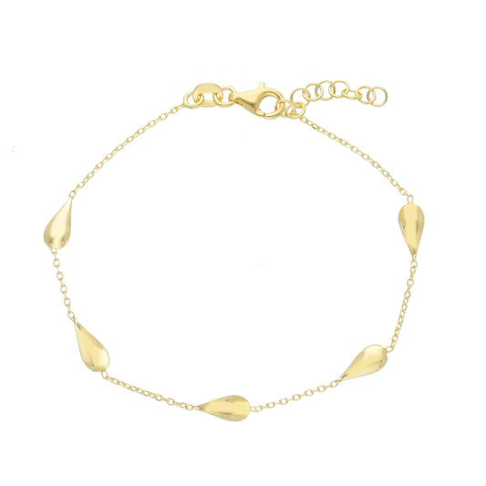 Bracciale Bracciale in argento elementi a goccia - Gioielli Pavan