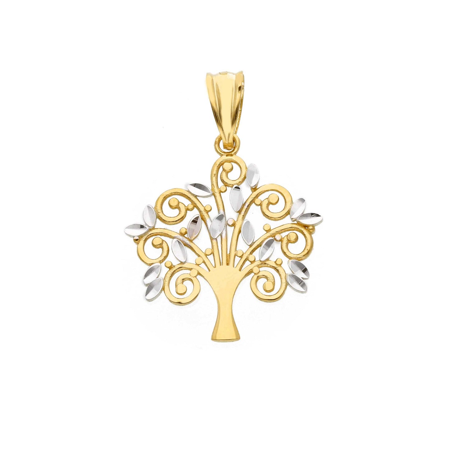 Ciondoli e pendenti Ciondolo Albero della Vita in Oro 18k Giallo o Bicolore - Gioielli Pavan