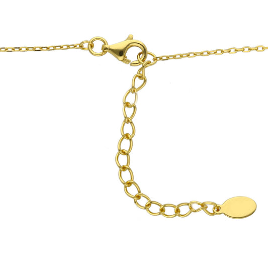 Girocollo Girocollo Argento dorato 925 con Croce e Zirconi - Gioielli Pavan