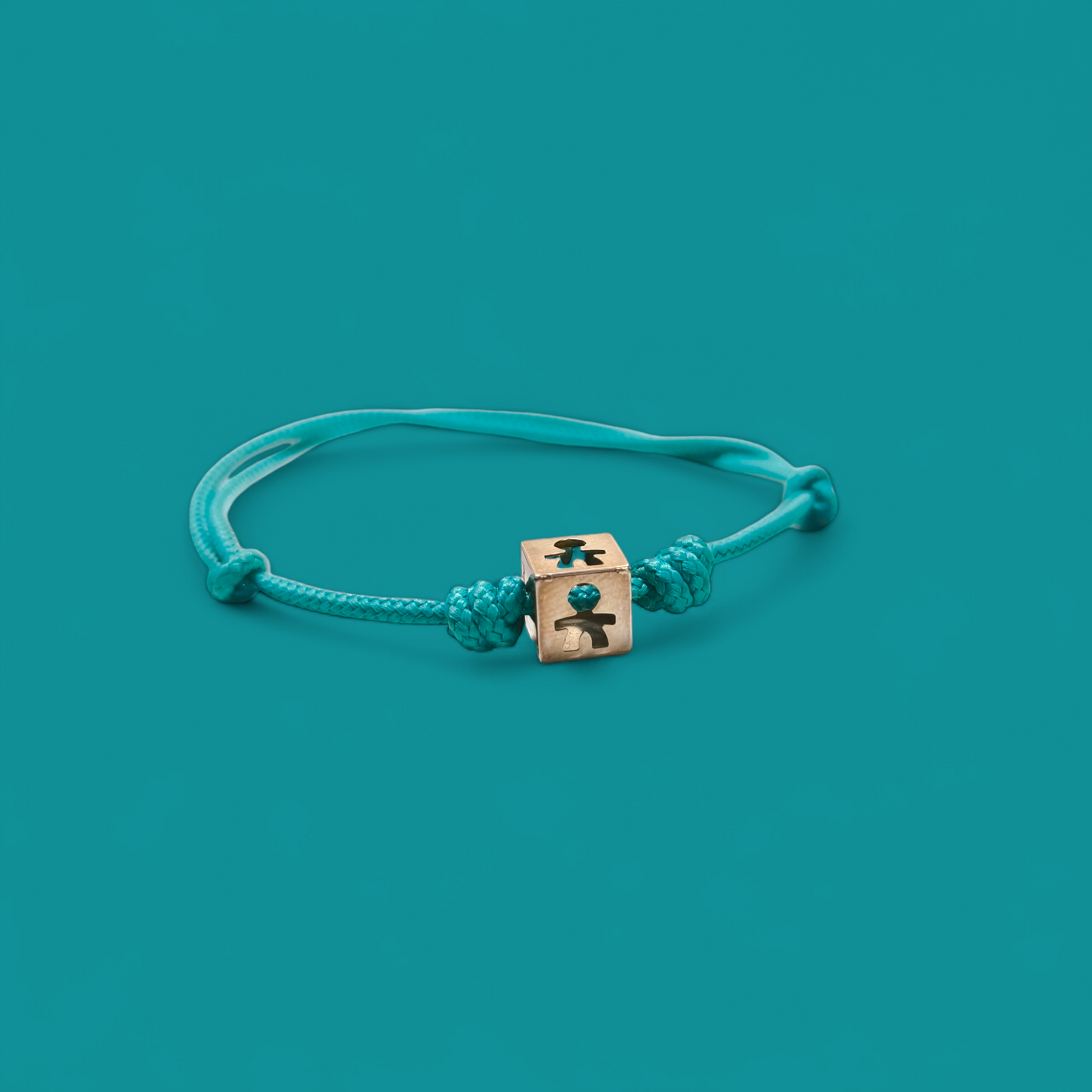 Bracciale Braccialetto LeBebè cubo bimbo traforato - Gioielli Pavan