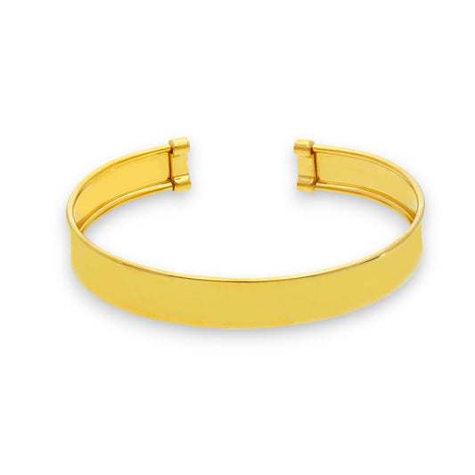 Bracciale Bracciale in argento schiava liscia rigida dorata - Articolo con varianti - Gioielli Pavan