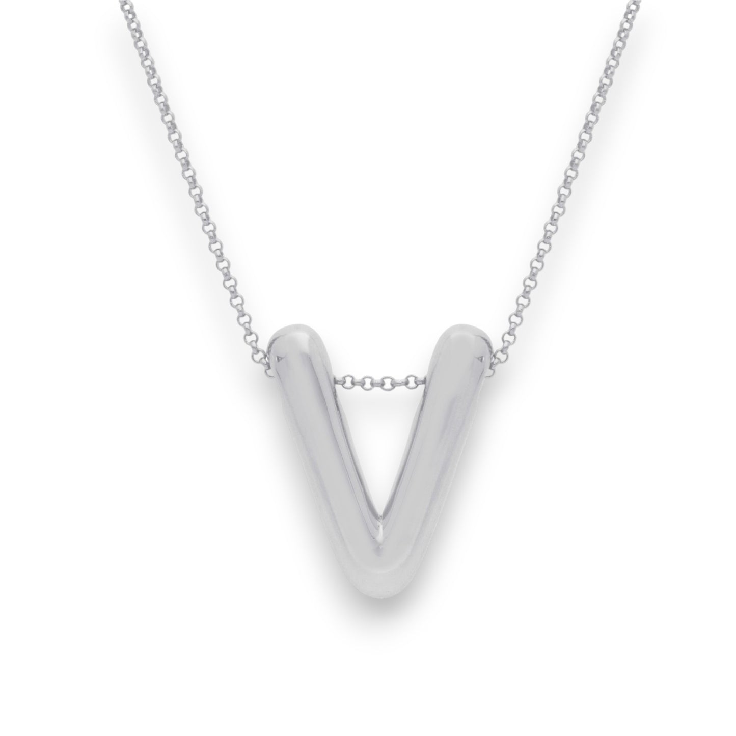 Girocollo Girocollo in argento con Iniziale - Articolo con varianti - Gioielli Pavan