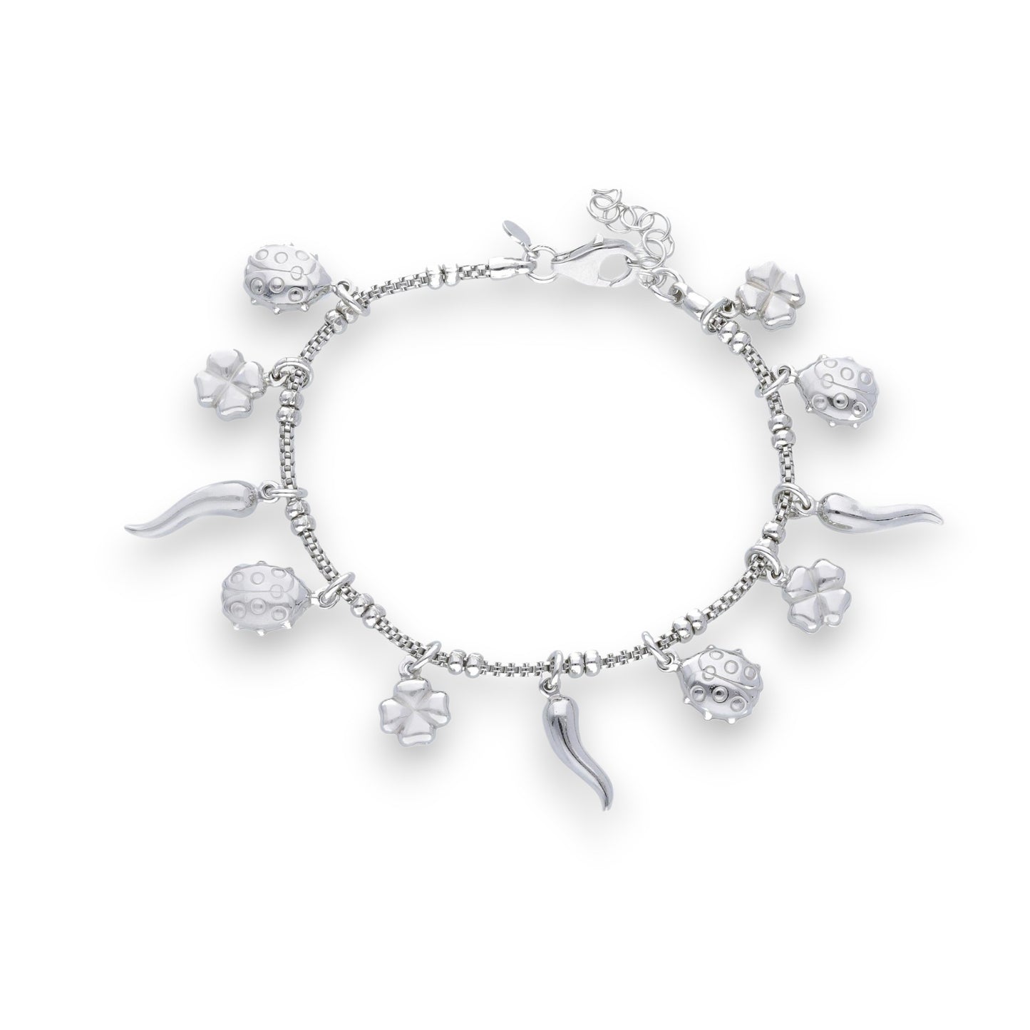 Bracciale Bracciali in argento con charms pendenti - Articolo con varianti - Gioielli Pavan