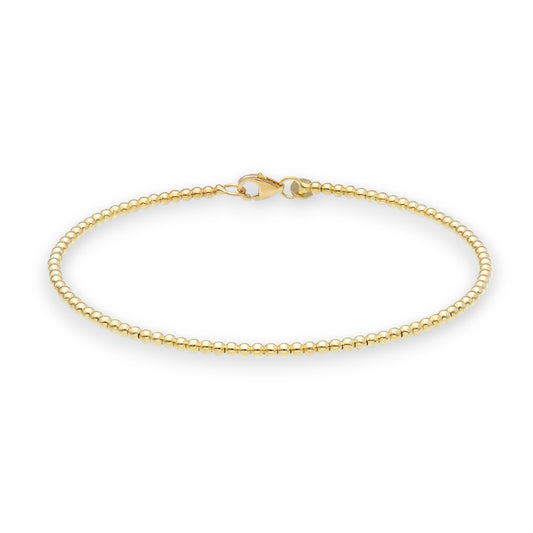Bracciale Bracciale in oro Beads rigido con palline - Gioielli Pavan