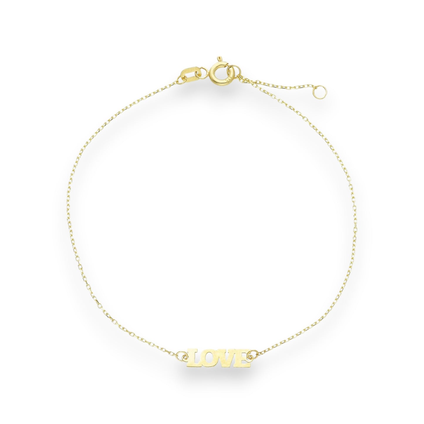 Bracciale Bracciale in oro con scritta Love - Gioielli Pavan