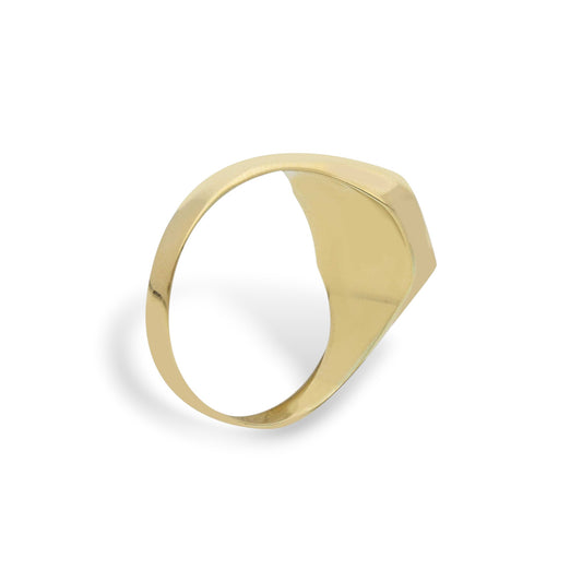 Anello Anello in oro chevalier rettangolare - Gioielli Pavan