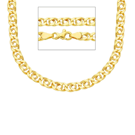 Collana Collana maglia ad occhio di pernice in oro 18kt - Gioielli Pavan