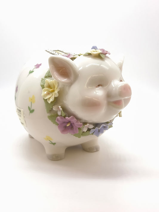 Salvadanaio porcellino in ceramica - Gioielli Pavan