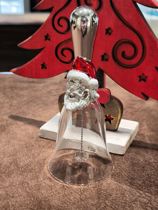 soprammobile Campanella Natalizia babbo Natale - Gioielli Pavan