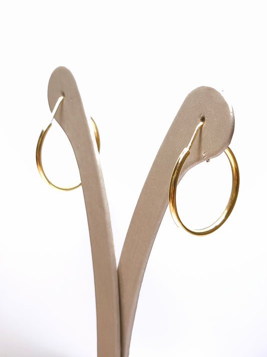 Orecchini Orecchini in oro cerchio 2,5cm - Gioielli Pavan