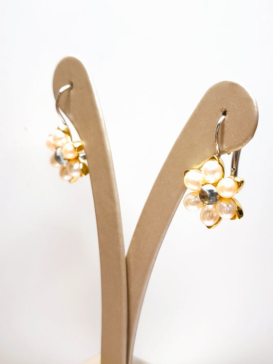 Orecchini Orecchini in oro con perle giapponesi e acquamarina - Gioielli Pavan