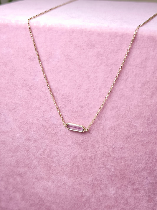 Girocollo Girocollo in oro 9kt con ametista - Gioielli Pavan