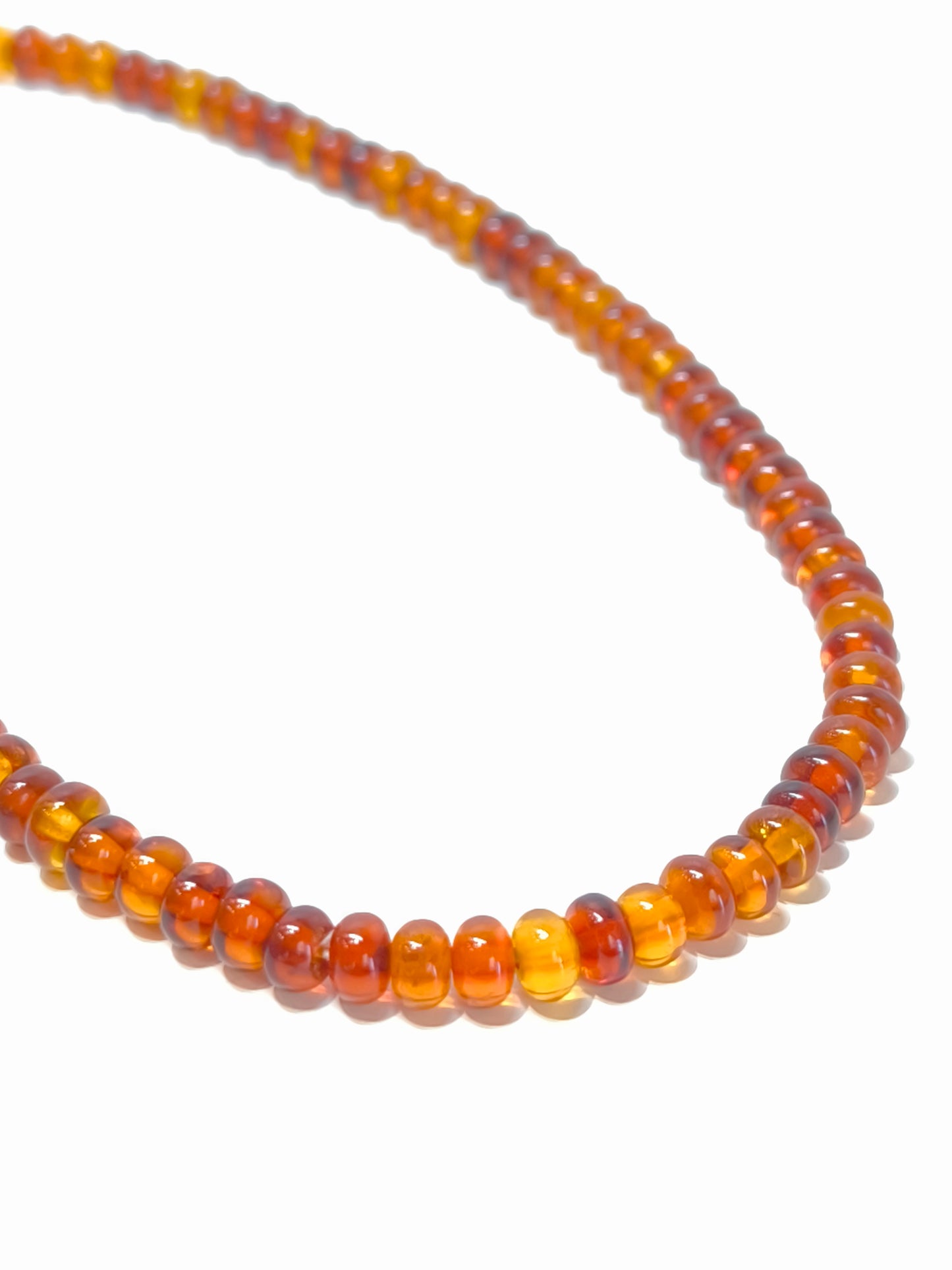 Girocollo Girocollo elastico con Ambra dominicana - Gioielli Pavan