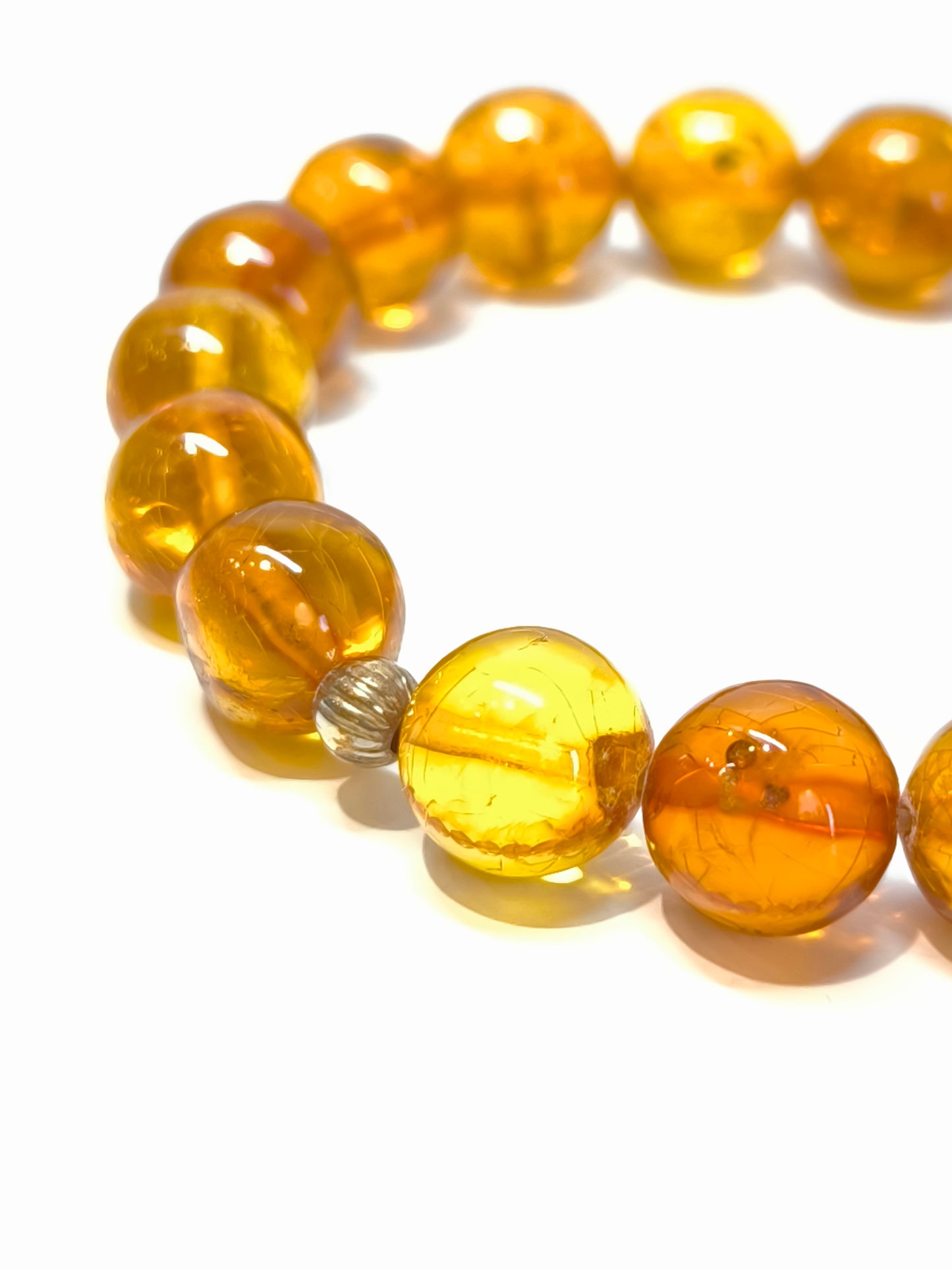 Girocollo Bracciale in Ambra domenicana - Gioielli Pavan