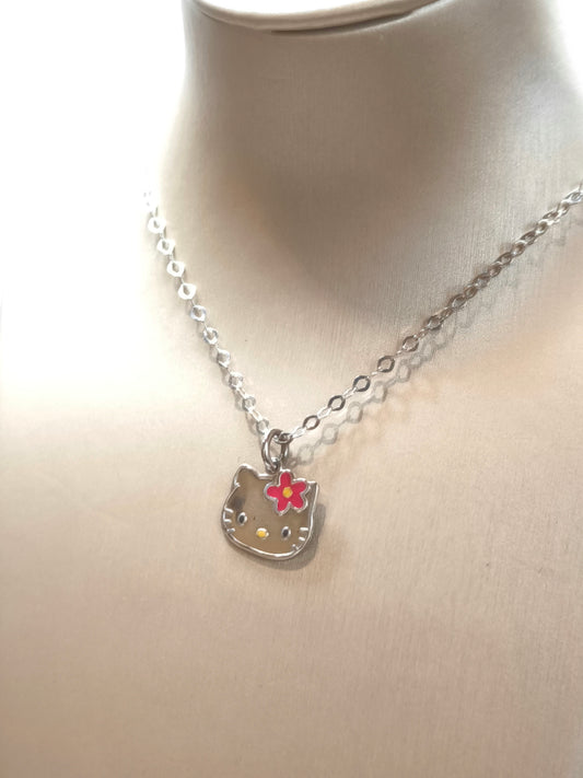 Girocollo Girocollo in argento con Hello Kitty - Gioielli Pavan