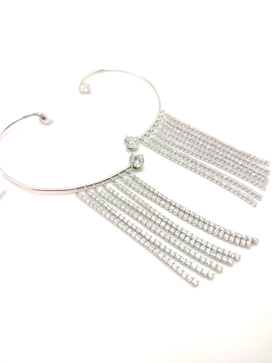 Orecchini Orecchini ear cuff in argento con zirconi - Gioielli Pavan