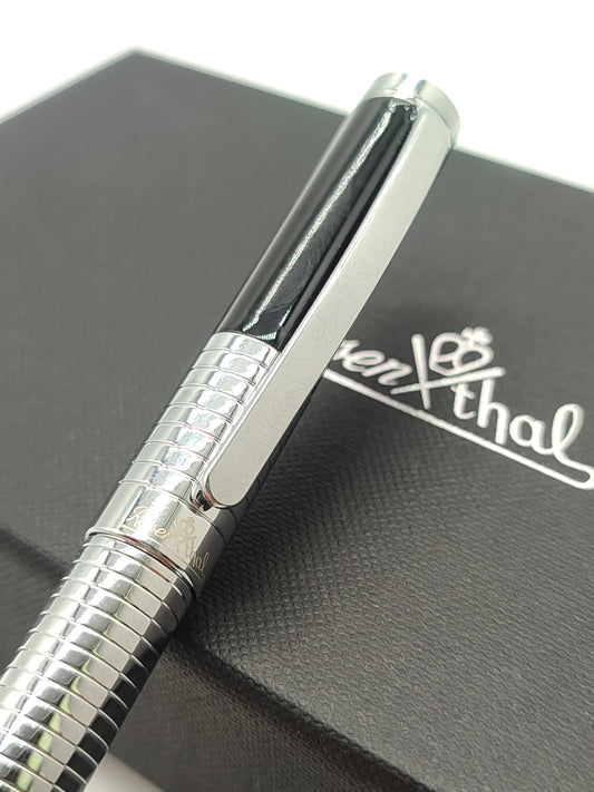 Penna Rosenthal sfera cerchi argento - Gioielli Pavan