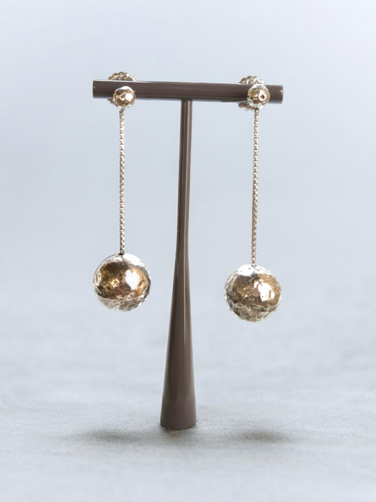 Orecchini Orecchini in argento con boule pendenti - Gioielli Pavan