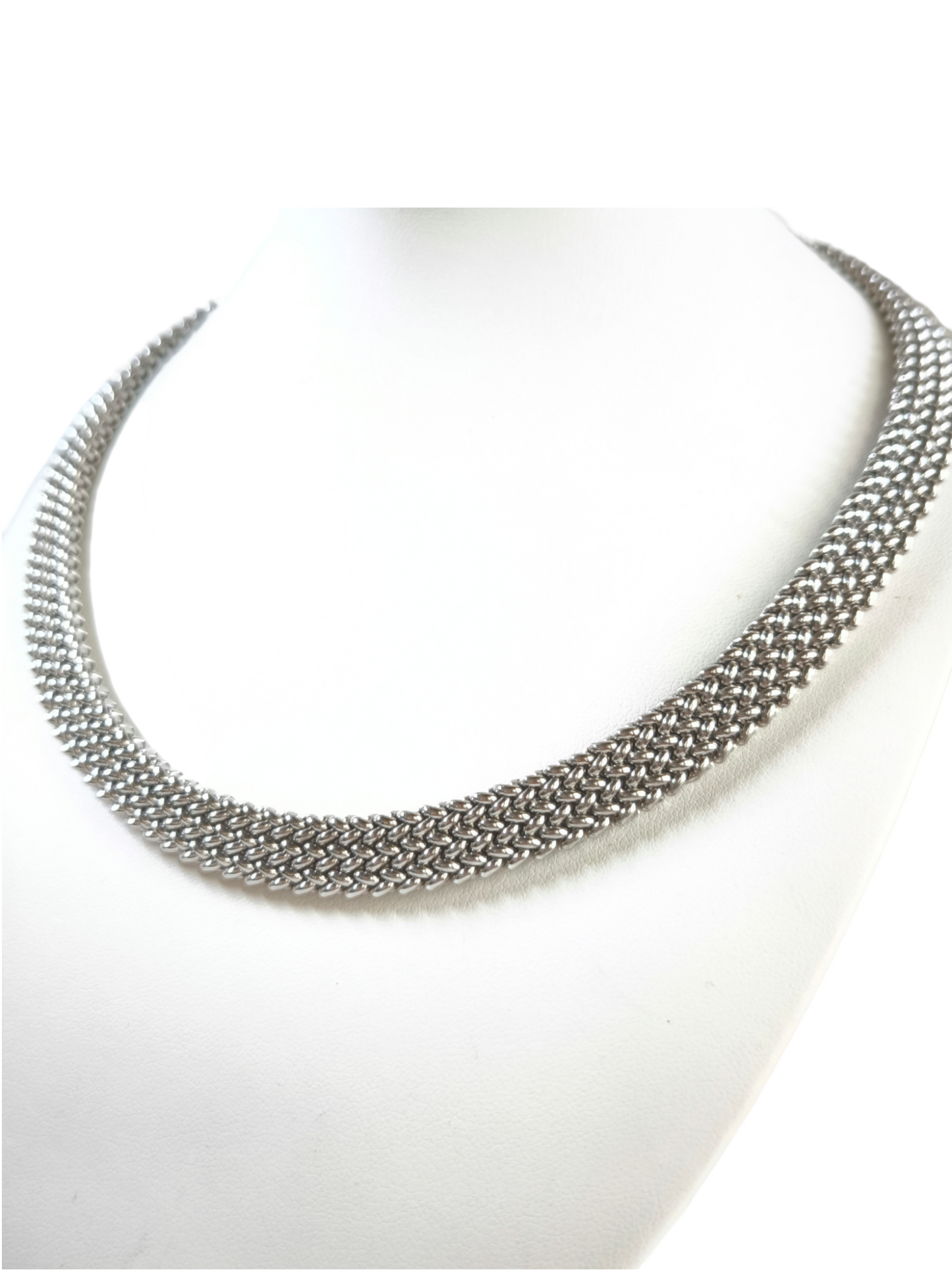 Girocollo Girocollo in argento maglia chicco - Gioielli Pavan