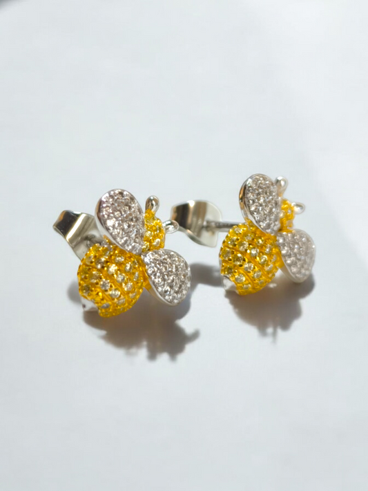 Orecchini Orecchini a lobo ape a pavé - Gioielli Pavan