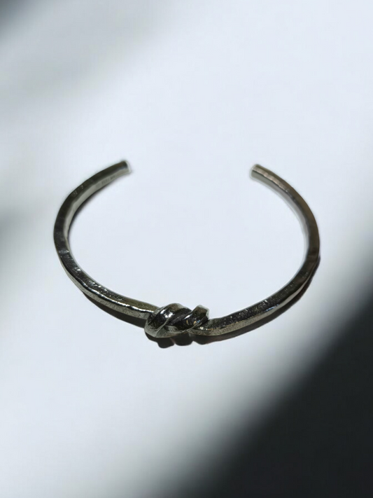 Bracciale Braccialetto in argento rigido nodo medio - Gioielli Pavan