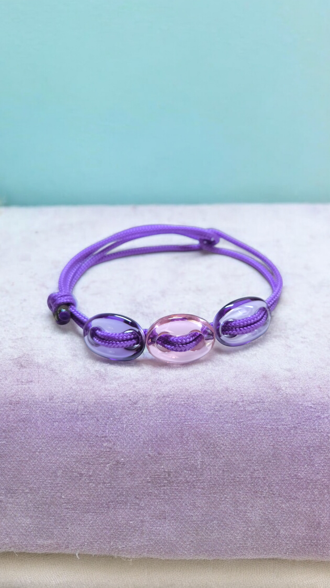 Bracciale Braccialetto bottoni in quarzo colorato - Gioielli Pavan