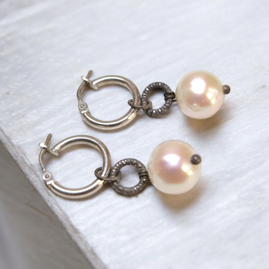 Orecchini Orecchini in argento con perle coltivate di fiume - Gioielli Pavan