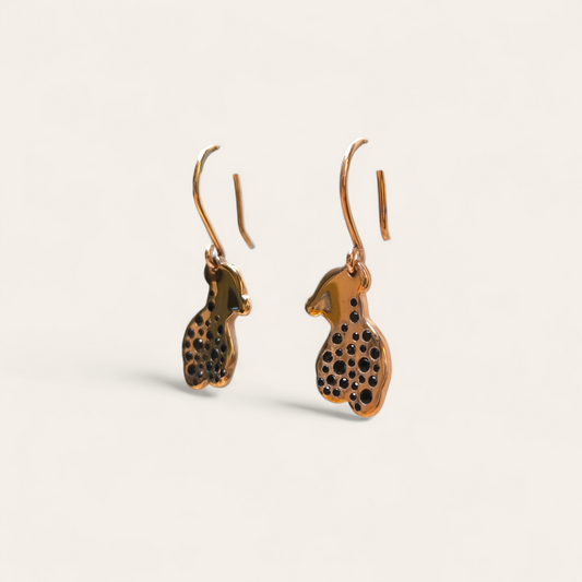 Orecchini Orecchini in argento orsetto con spinelli - Gioielli Pavan