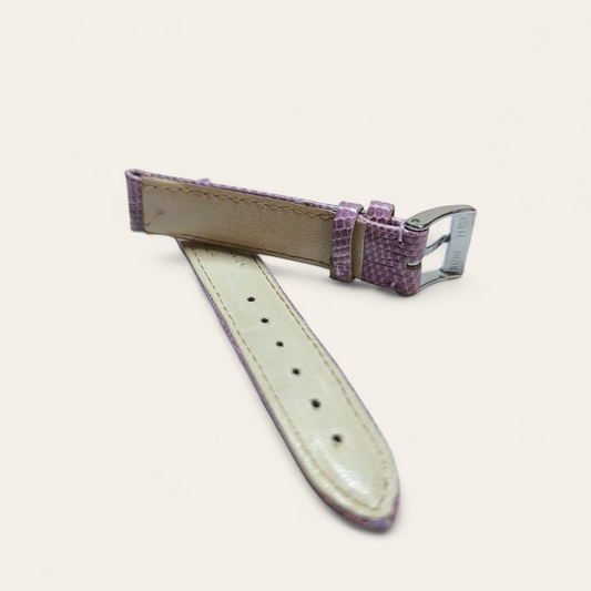 Cinturino Cinturino Ansa 14 mm Lucertola rosa - Gioielli Pavan