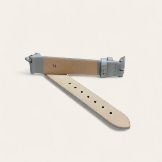 Cinturino Cinturino Ansa 14 mm Nappa grigio easy click - Gioielli Pavan