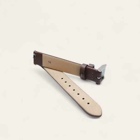 Cinturino Cinturino Ansa 16 mm Nappa marrone easy click - Gioielli Pavan