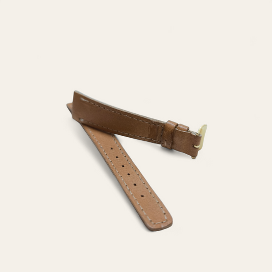 Cinturino Cinturino Ansa 14 mm Pelle liscia beige - Gioielli Pavan