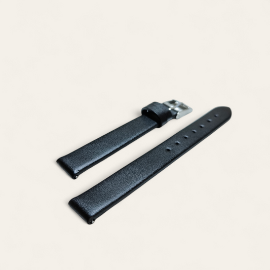 Cinturino Cinturino Ansa 14 mm Nappa nera easy click - Gioielli Pavan