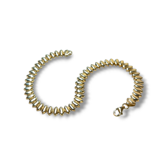 Bracciale Bracciale snodato in oro geometrico - Gioielli Pavan