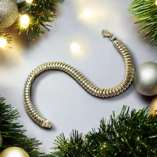 Bracciale Bracciale snodato in oro geometrico - Gioielli Pavan
