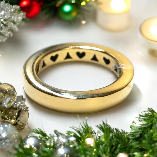 Anello Anello a fascia in oro giallo - Gioielli Pavan