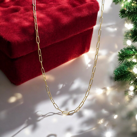 Girocollo Girocollo maglia paper link 50cm - Gioielli Pavan