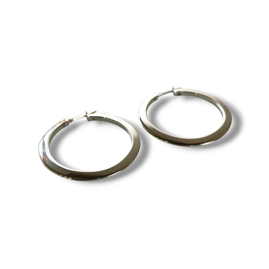 Orecchini Orecchini a cerchio in oro diam. 4 cm - Gioielli Pavan