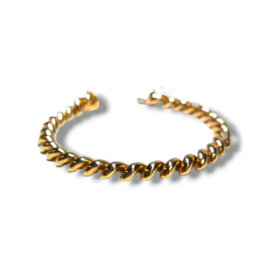 Bracciale Bracciale oro rosa maglia torcion - Gioielli Pavan