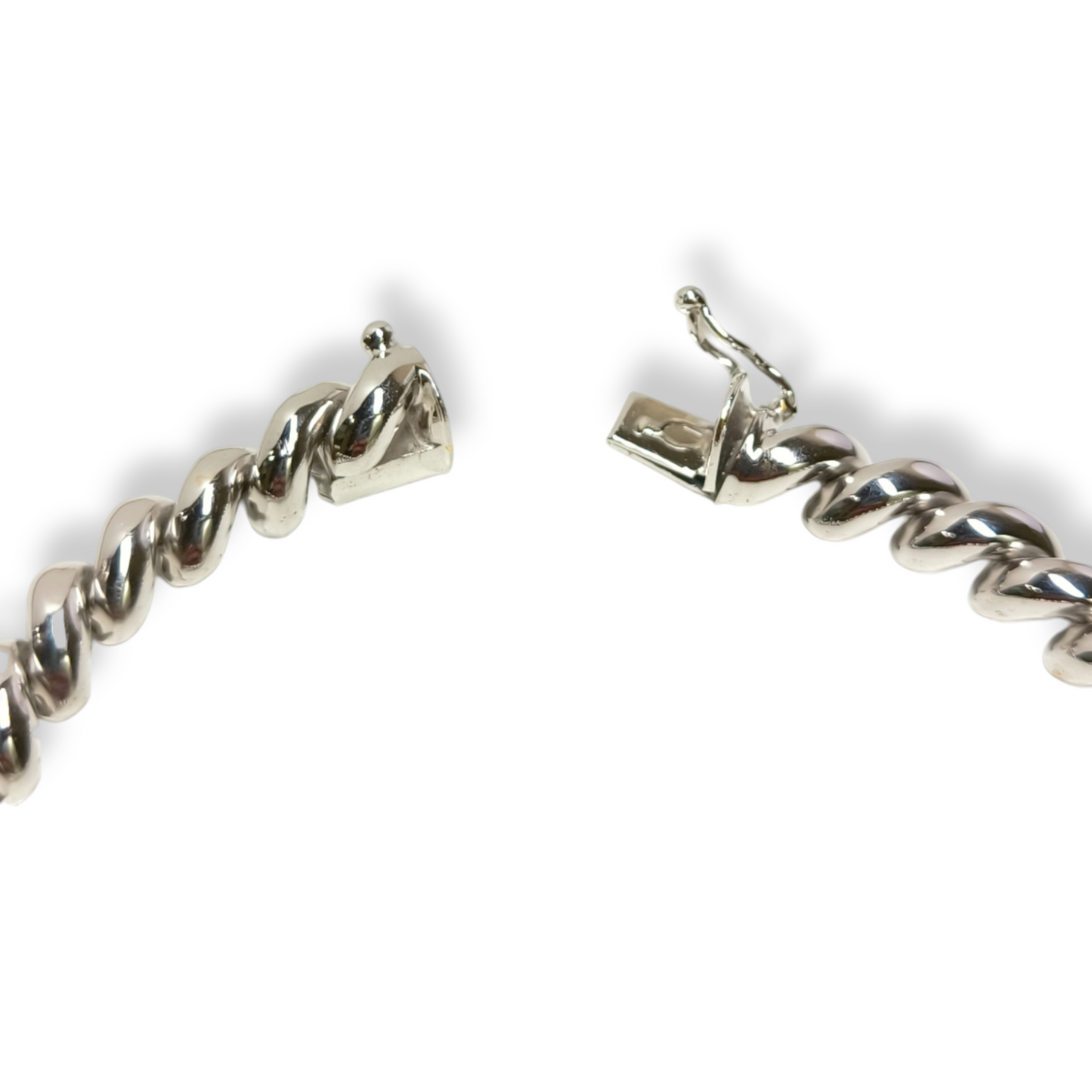 Bracciale Bracciale oro bianco maglia torcion - Gioielli Pavan