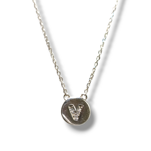 Girocollo Girocollo in argento lettera V - Gioielli Pavan