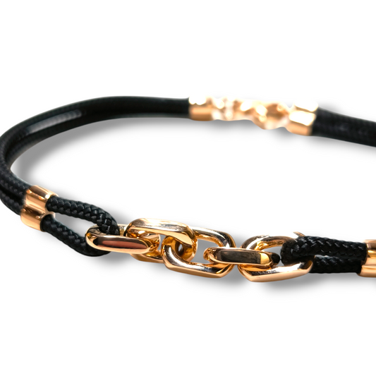 Bracciale Bracciale oro rosa maglia geometrica - Gioielli Pavan