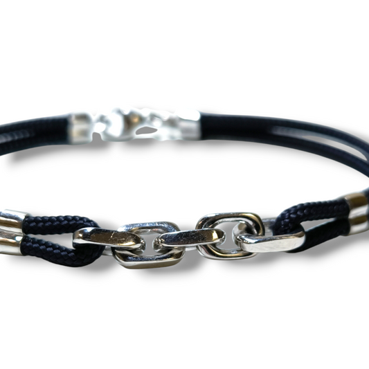 Bracciale Bracciale in argento maglia geometrica - Gioielli Pavan