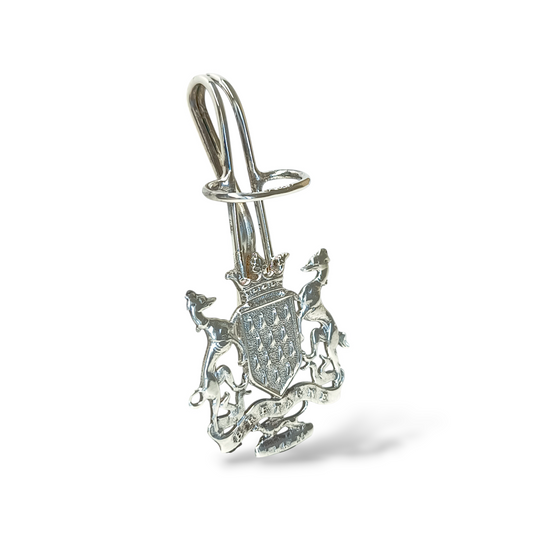 porta occhiali Porta occhiali in argento con Diadema nobiliare - Gioielli Pavan