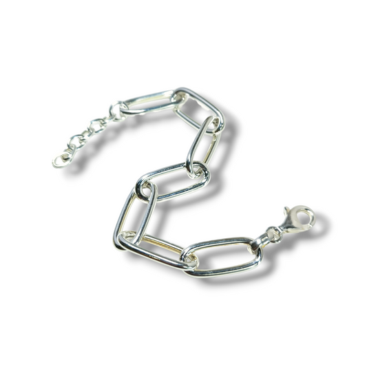 Bracciale Bracciale in argento maglie ovali - Gioielli Pavan